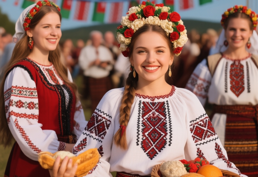 Картинка к абзацу про белорусскую мову, показывает, что родная культура - это богатство народа